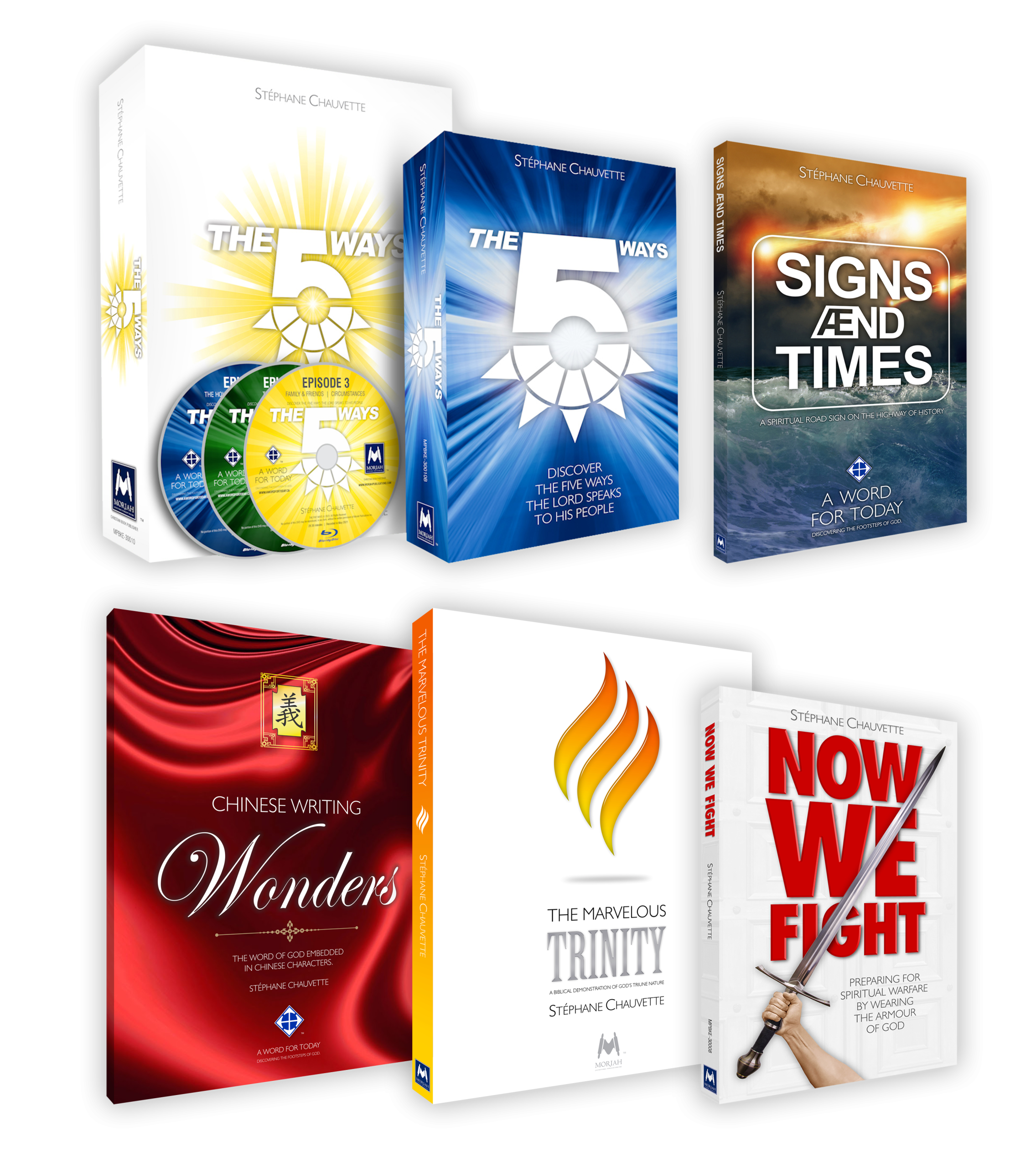 The Pastor Stéphane Chauvette Collection with the upgraded FIVE WAYS DVD Box Set